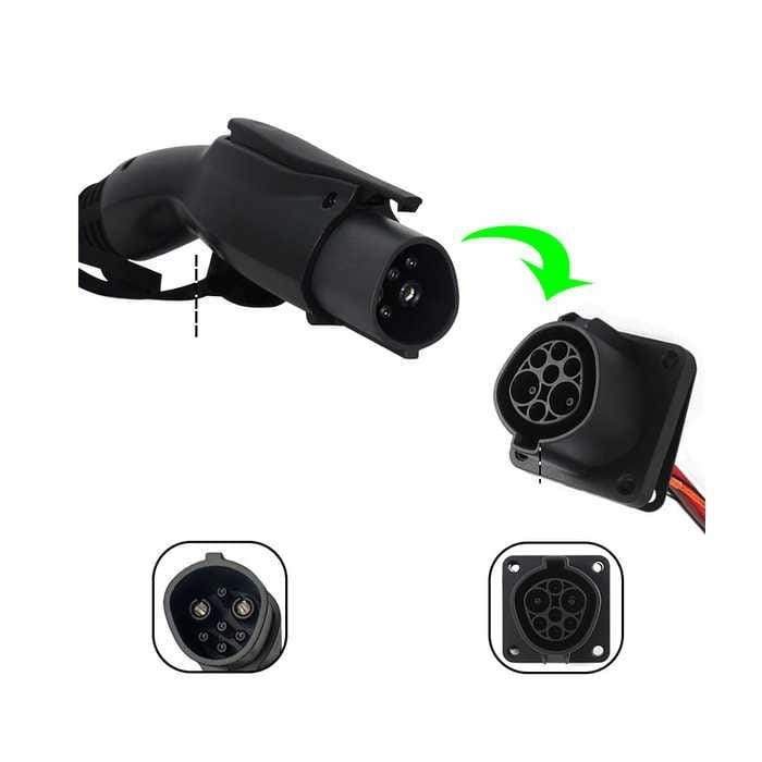 Type 6 Mobile EV Charger Adapter Charging Gun3